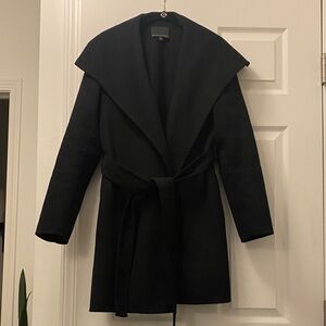 Banana Republic WOOL Elegant Black Women's Coat